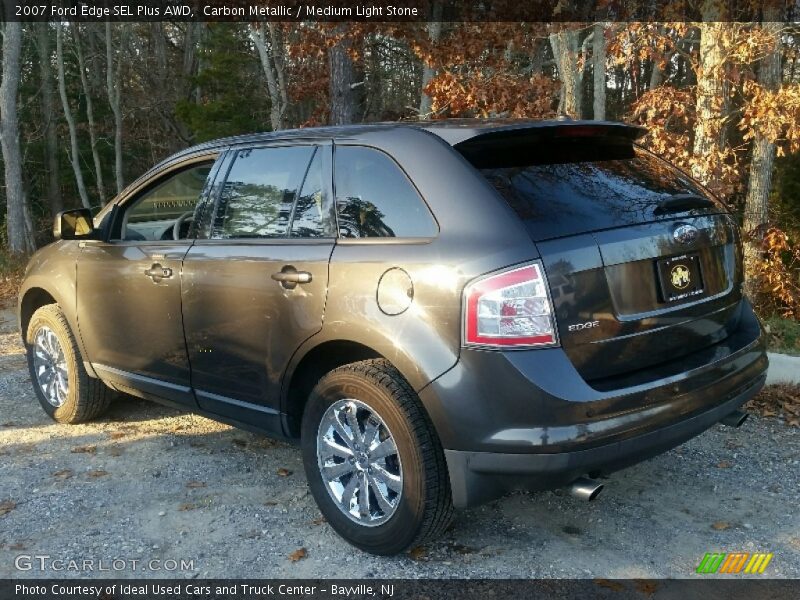 Carbon Metallic / Medium Light Stone 2007 Ford Edge SEL Plus AWD