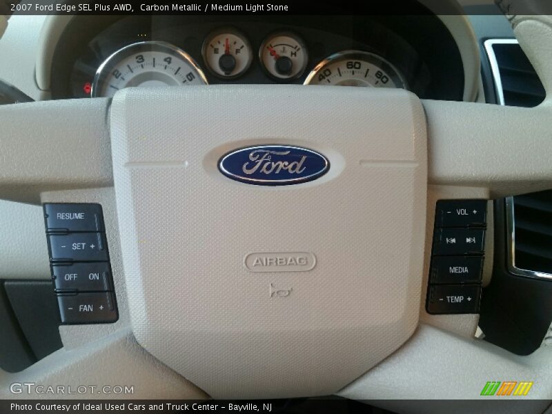 Carbon Metallic / Medium Light Stone 2007 Ford Edge SEL Plus AWD