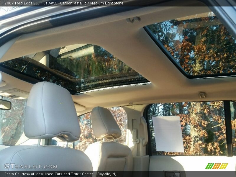 Carbon Metallic / Medium Light Stone 2007 Ford Edge SEL Plus AWD