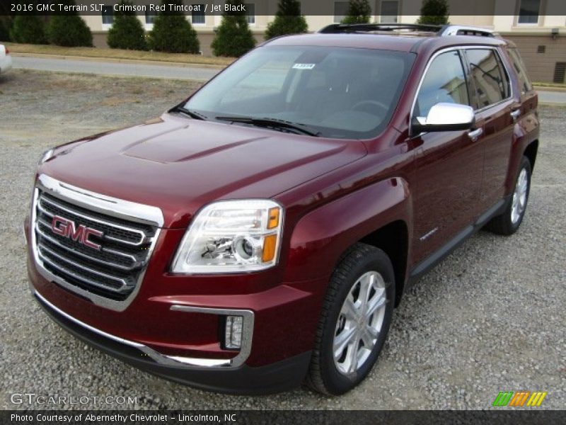Crimson Red Tintcoat / Jet Black 2016 GMC Terrain SLT