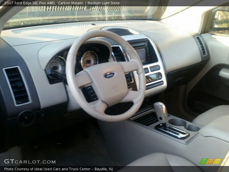 Carbon Metallic / Medium Light Stone 2007 Ford Edge SEL Plus AWD