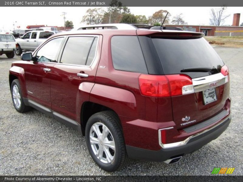 Crimson Red Tintcoat / Jet Black 2016 GMC Terrain SLT