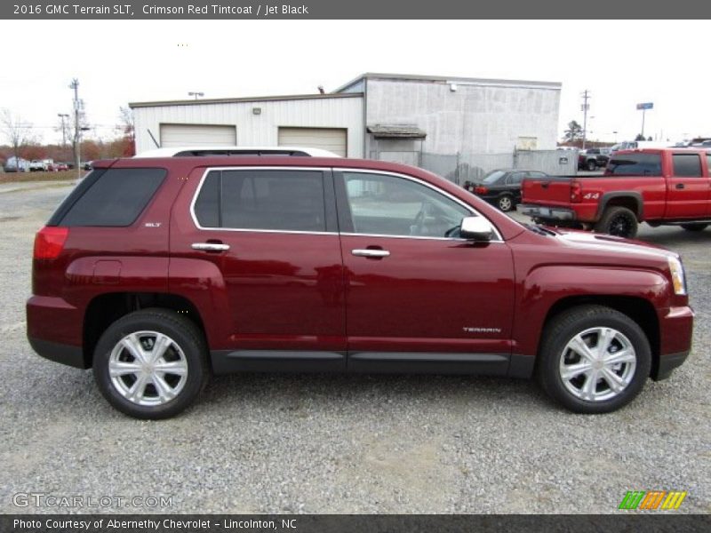Crimson Red Tintcoat / Jet Black 2016 GMC Terrain SLT
