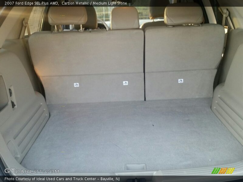 Carbon Metallic / Medium Light Stone 2007 Ford Edge SEL Plus AWD
