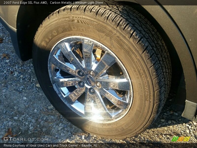 Carbon Metallic / Medium Light Stone 2007 Ford Edge SEL Plus AWD