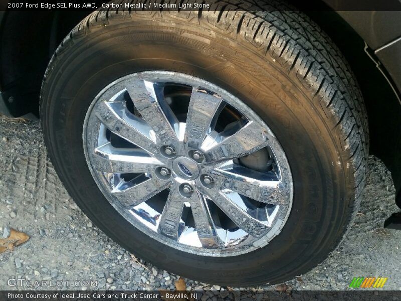 Carbon Metallic / Medium Light Stone 2007 Ford Edge SEL Plus AWD