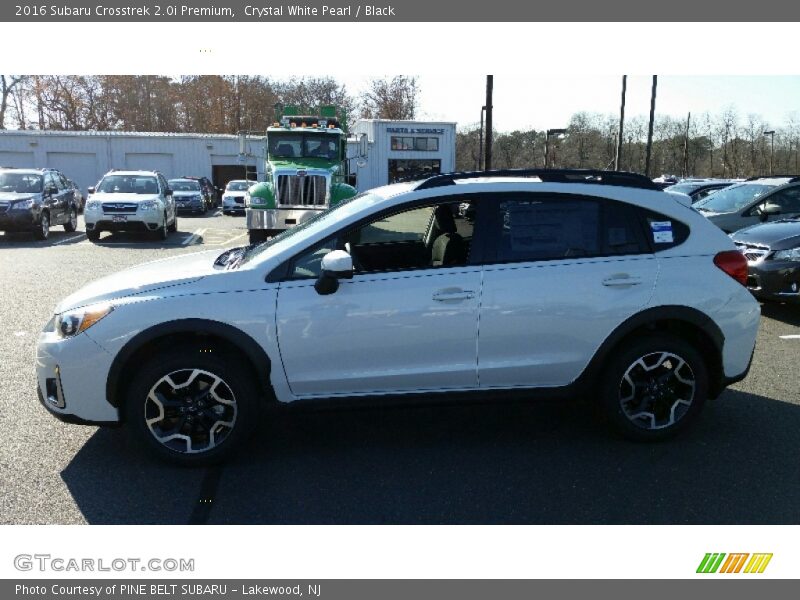 Crystal White Pearl / Black 2016 Subaru Crosstrek 2.0i Premium