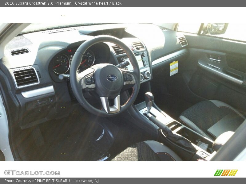 Crystal White Pearl / Black 2016 Subaru Crosstrek 2.0i Premium