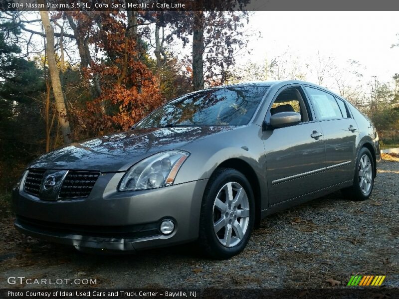 Coral Sand Metallic / Cafe Latte 2004 Nissan Maxima 3.5 SL