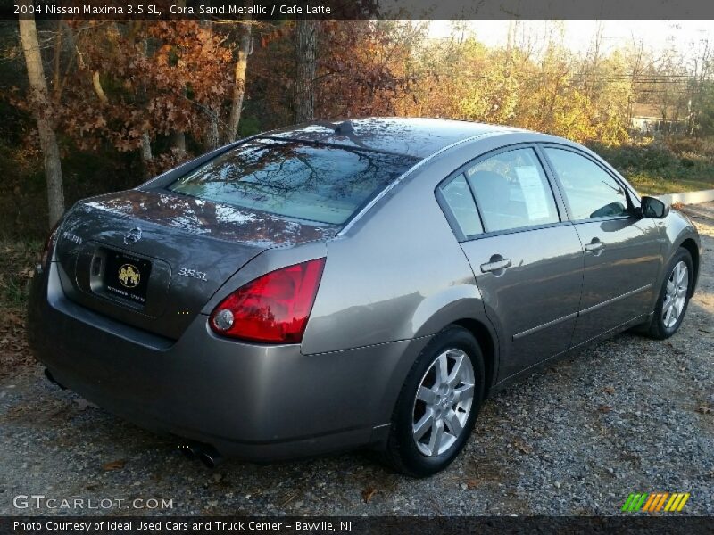 Coral Sand Metallic / Cafe Latte 2004 Nissan Maxima 3.5 SL