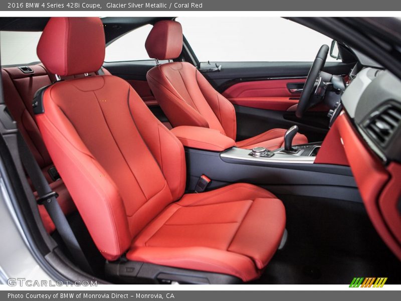 Front Seat of 2016 4 Series 428i Coupe