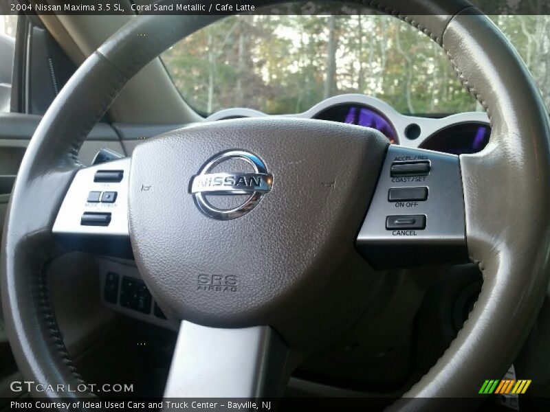Coral Sand Metallic / Cafe Latte 2004 Nissan Maxima 3.5 SL