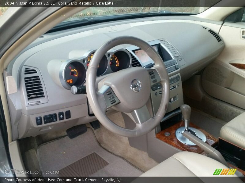 Coral Sand Metallic / Cafe Latte 2004 Nissan Maxima 3.5 SL