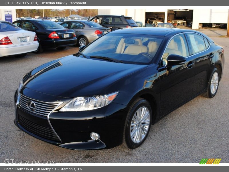 Obsidian Black / Parchment 2013 Lexus ES 350