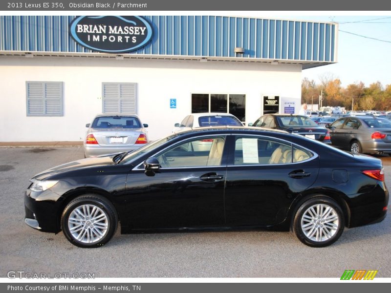 Obsidian Black / Parchment 2013 Lexus ES 350