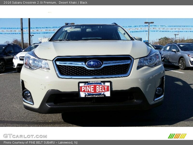 Desert Khaki / Black 2016 Subaru Crosstrek 2.0i Premium