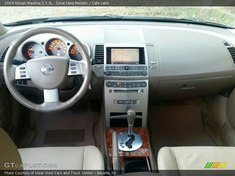Coral Sand Metallic / Cafe Latte 2004 Nissan Maxima 3.5 SL