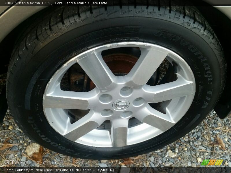 Coral Sand Metallic / Cafe Latte 2004 Nissan Maxima 3.5 SL