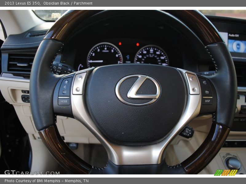 Obsidian Black / Parchment 2013 Lexus ES 350