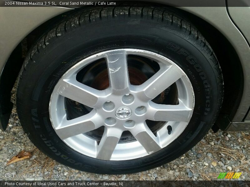 Coral Sand Metallic / Cafe Latte 2004 Nissan Maxima 3.5 SL