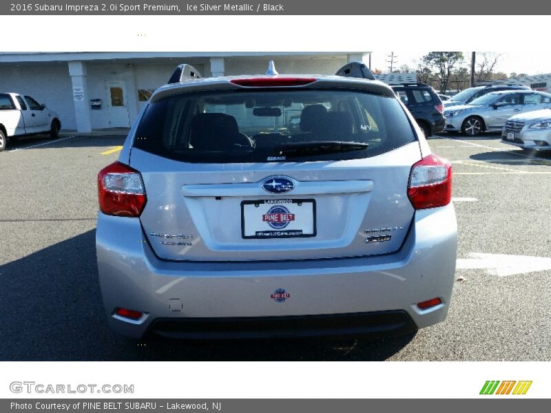 Ice Silver Metallic / Black 2016 Subaru Impreza 2.0i Sport Premium