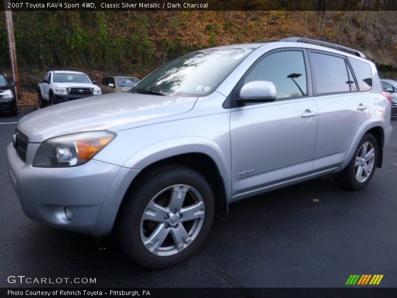 Classic Silver Metallic / Dark Charcoal 2007 Toyota RAV4 Sport 4WD
