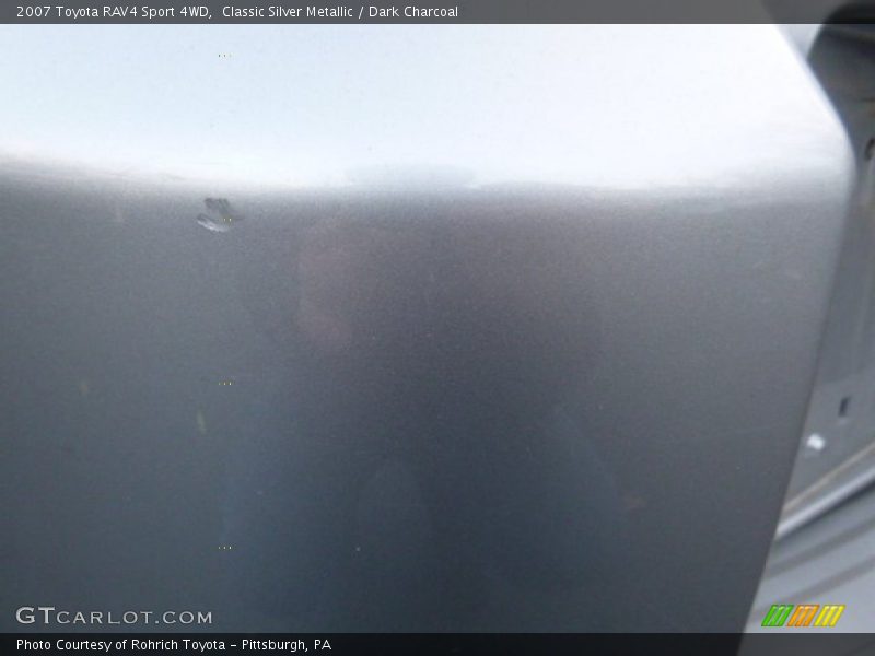 Classic Silver Metallic / Dark Charcoal 2007 Toyota RAV4 Sport 4WD