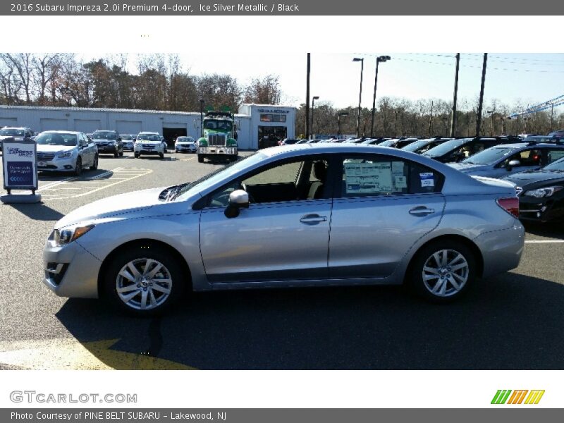 Ice Silver Metallic / Black 2016 Subaru Impreza 2.0i Premium 4-door