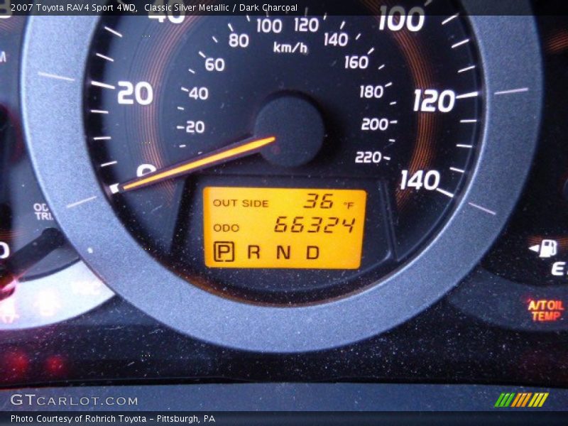Classic Silver Metallic / Dark Charcoal 2007 Toyota RAV4 Sport 4WD