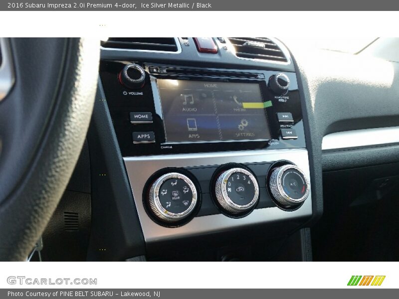 Ice Silver Metallic / Black 2016 Subaru Impreza 2.0i Premium 4-door