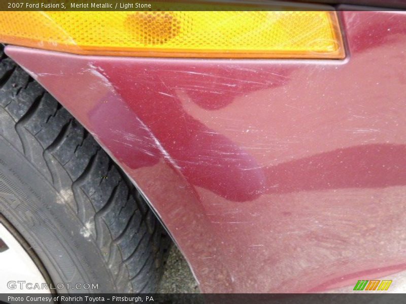 Merlot Metallic / Light Stone 2007 Ford Fusion S