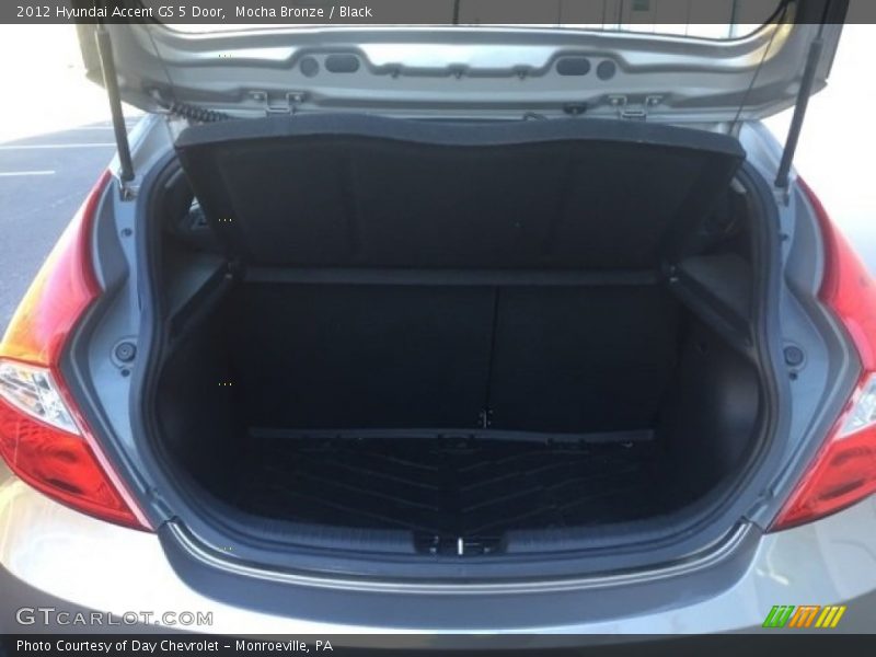 Mocha Bronze / Black 2012 Hyundai Accent GS 5 Door