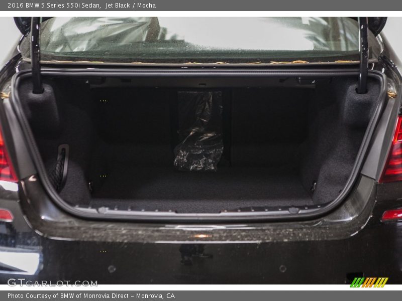 Jet Black / Mocha 2016 BMW 5 Series 550i Sedan
