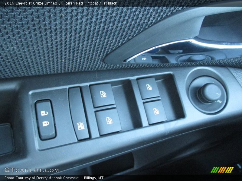 Siren Red Tintcoat / Jet Black 2016 Chevrolet Cruze Limited LT