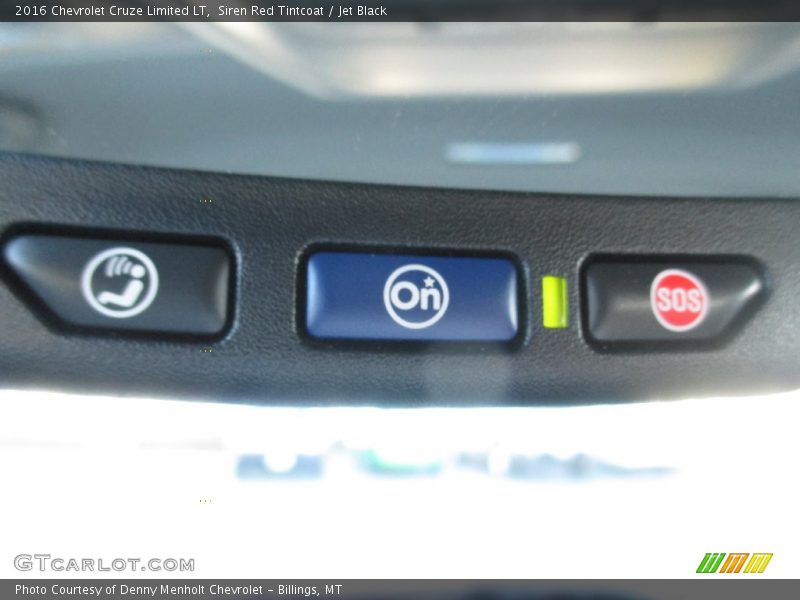 Siren Red Tintcoat / Jet Black 2016 Chevrolet Cruze Limited LT