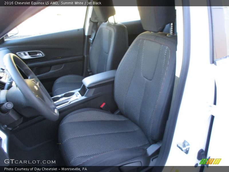 Summit White / Jet Black 2016 Chevrolet Equinox LS AWD