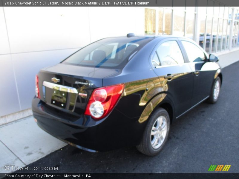 Mosaic Black Metallic / Dark Pewter/Dark Titanium 2016 Chevrolet Sonic LT Sedan