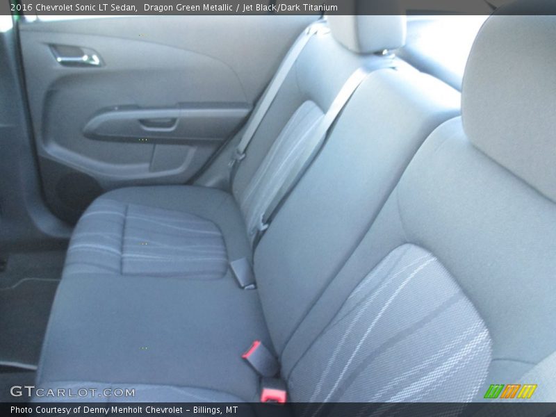 Dragon Green Metallic / Jet Black/Dark Titanium 2016 Chevrolet Sonic LT Sedan