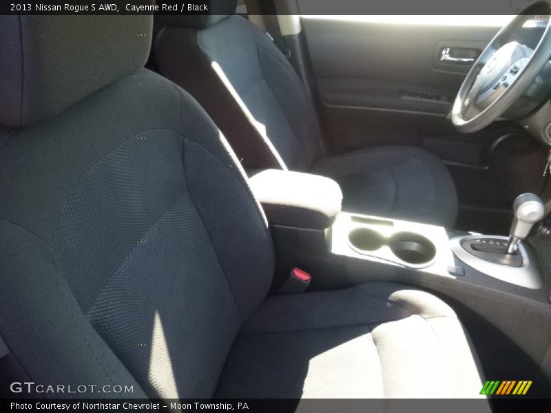 Cayenne Red / Black 2013 Nissan Rogue S AWD