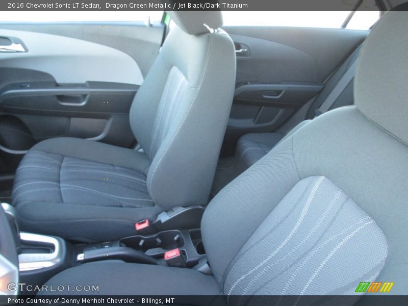 Dragon Green Metallic / Jet Black/Dark Titanium 2016 Chevrolet Sonic LT Sedan