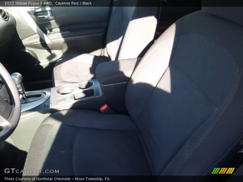 Cayenne Red / Black 2013 Nissan Rogue S AWD