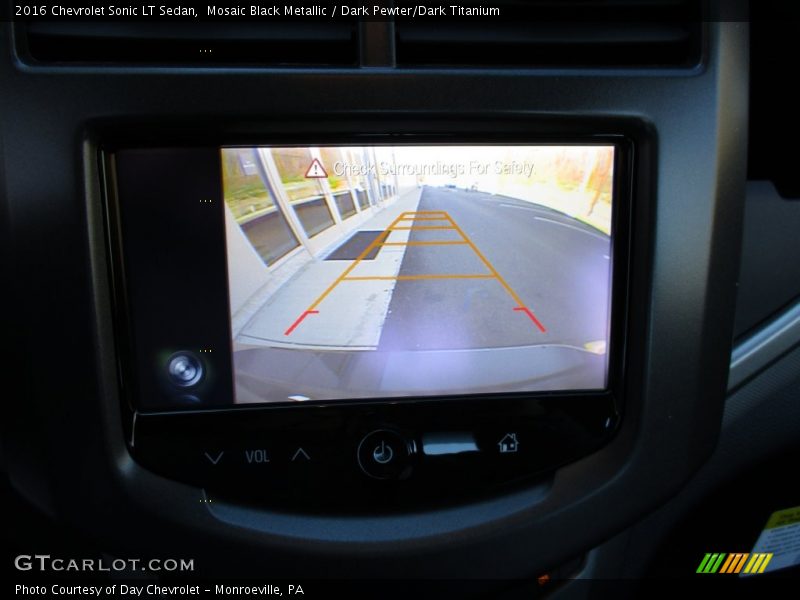 Mosaic Black Metallic / Dark Pewter/Dark Titanium 2016 Chevrolet Sonic LT Sedan