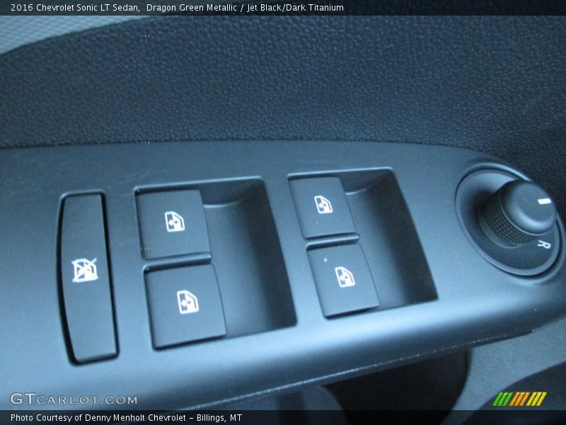 Dragon Green Metallic / Jet Black/Dark Titanium 2016 Chevrolet Sonic LT Sedan