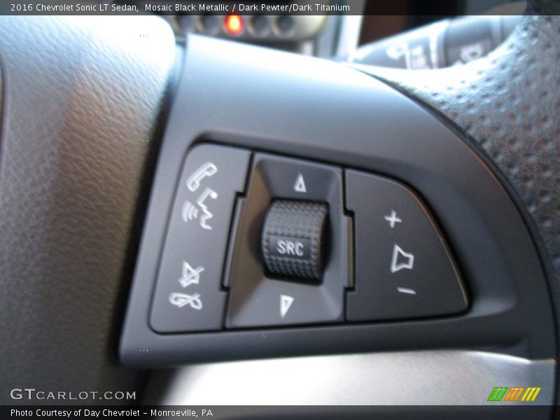 Mosaic Black Metallic / Dark Pewter/Dark Titanium 2016 Chevrolet Sonic LT Sedan