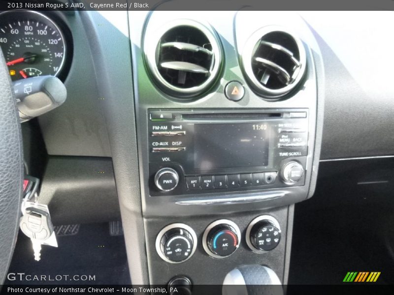Cayenne Red / Black 2013 Nissan Rogue S AWD