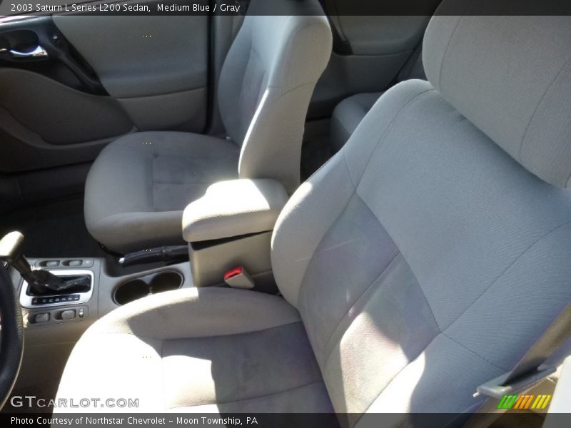 Medium Blue / Gray 2003 Saturn L Series L200 Sedan