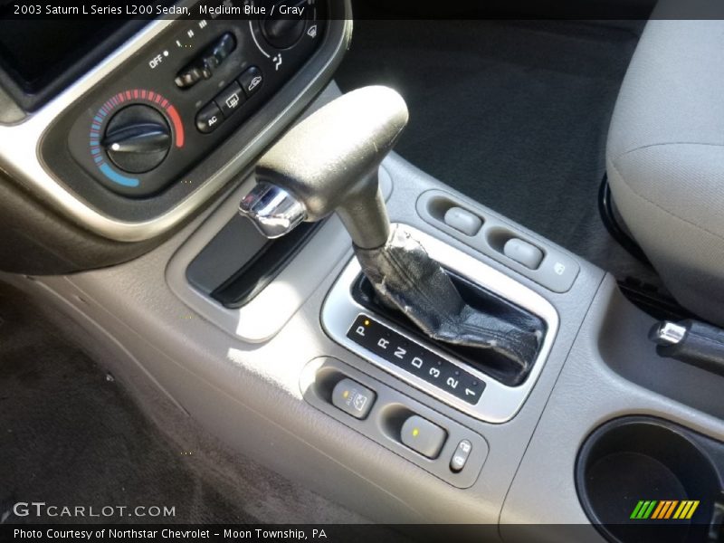 Medium Blue / Gray 2003 Saturn L Series L200 Sedan