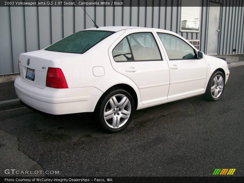 Campanella White / Black 2003 Volkswagen Jetta GLS 1.8T Sedan