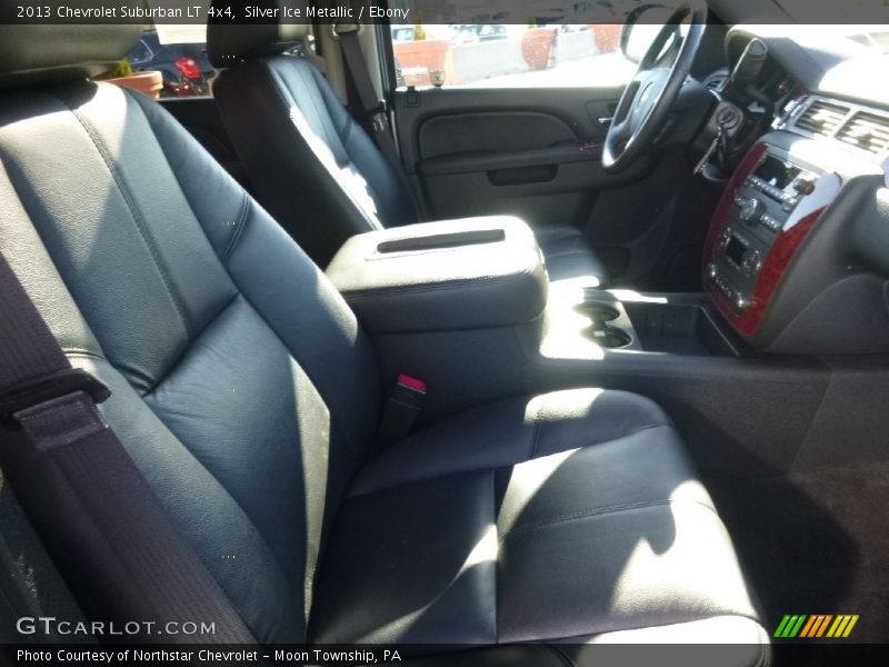 Silver Ice Metallic / Ebony 2013 Chevrolet Suburban LT 4x4