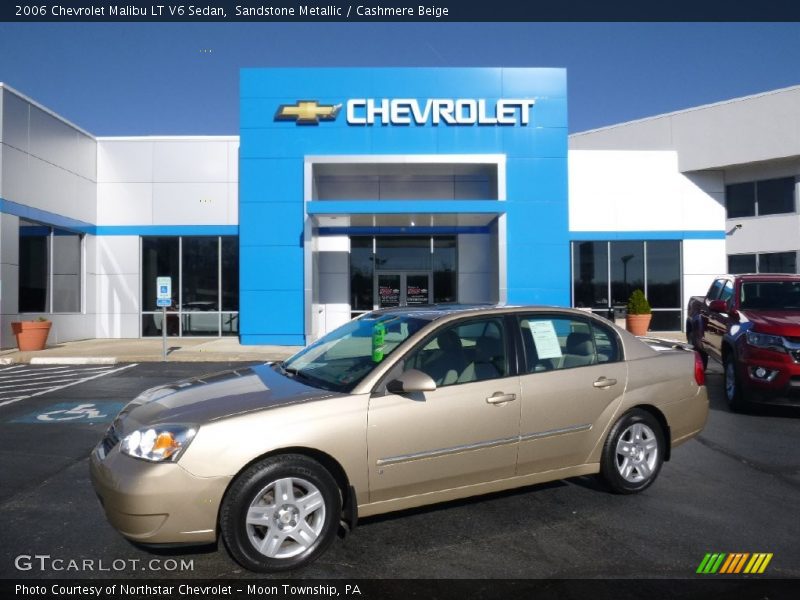 Front 3/4 View of 2006 Malibu LT V6 Sedan